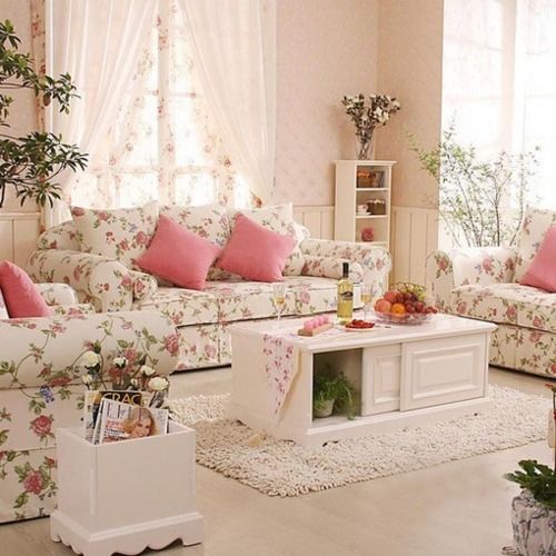 shabby chic obyvacka