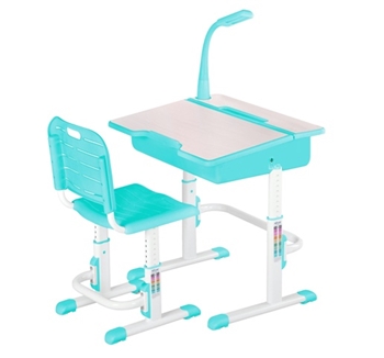 Rastúci písací stôl so stoličkou Astro 2 - zelená