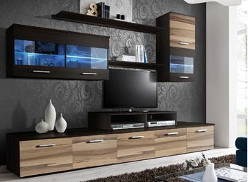 Obývacia stena Logo II (23 EML L2) + LED