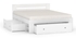 ilustračné foto - biela + biele čelá - Manželská posteľ REA LARISA 160/180