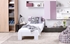 ilustračné foto 3 - biela + rose + plum - Jednolôžková posteľ REA NASŤA