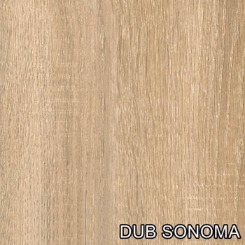 dub sonoma - Vzorkovník dreva k sektoru ASISTENT