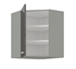 vnútro skrinky - GREY rohová skrinka 60x60 GN-72 1F (45°)