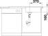 rozmery 3 - Drez Blanco LIVIT XL 6 S - s excentrom