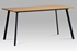 čierny lak + divoký dub - Jedálenský stôl MDT-2100