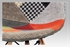 masívne bukové nohy + látka patchwork - Stolička CT-724 PW2