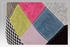 masívne bukové nohy + látka patchwork - Stolička CT-724 PW2