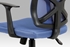 modrá látka - Kancelárska stolička KA-H102