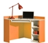 krém + oranžová - LABYRINT PC stolík LA17