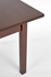 stôl orech - detail stola - Jedálenský set Maurycy + Dariusz  1+4