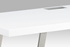brúsený nikel + biely matný lak - PC stolík APC-602 WT