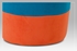 oranžová / modrá - Taburetka TAB-106 ORA2