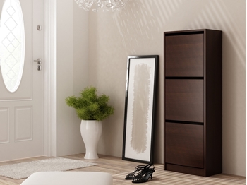 wenge - Botník LAGOS 3