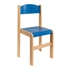 modrá - Detská stolička z bukového masívu - Model 02