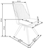 rozmery stoličky - Jedálenský set PASCAL + K206 1+4