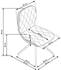 rozmery stoličky - Stolička K237