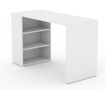 biela - Barový stôl Rea Bar UP 1 - nízky - Skladom