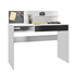 biela + čierna - stolík s magnetickou tabuľou  - Počítačový stôl IMAN