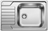 [525121] - leštená nerez    - Drez Blanco DINAS XL 6 S Compact