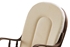 orech + látka krémová - Hojdacie kreslo s podnožkou 20447 - Skladom