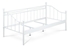 biela - Jednolôžková posteľ BED-1905 BK/WT