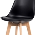 čierna - Barová stolička CTB-801