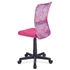 ružová + vzor - Detská stolička KA-2325