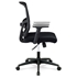 čierna + čierna - Kancelárska stolička KA-B1012