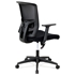 čierna + čierna - Kancelárska stolička KA-B1012