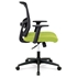 čierna + zelená - Kancelárska stolička KA-B1012