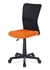oranžová + čierna - Detská stolička KA-2325