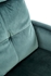 tmavozelená - detail kresla - Relaxačné polohovateľné kreslo FELIPE 2