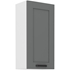 biela + dust grey - LUNA horná skrinka 45 G-90 1F