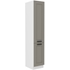 biela + clay grey - LUNA potravinová skrinka 40 DK-210 2F