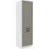 biela + clay grey - LUNA potravinová skrinka 60 DK-210 2F