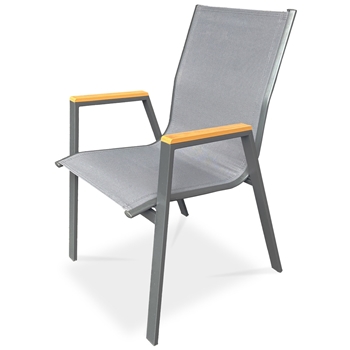 Záhradná stolička AZC-S1050 GREY