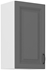 biela + dust grey - STILO horná skrinka 40 G-72 1F