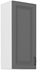 biela + dust grey - STILO horná skrinka 40 G-90 1F