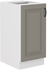 biela + clay grey - STILO dolná skrinka 40  D 1F BB