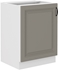biela + clay grey - STILO dolná skrinka 60  D 1F BB