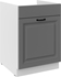 biela + dust grey - STILO drezová skrinka 60 ZL 1S BB
