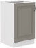 biela + clay grey - STILO drezová skrinka 50 ZL 1F BB