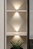 detail obývacej steny  - Obývacia stena CLARE + LED